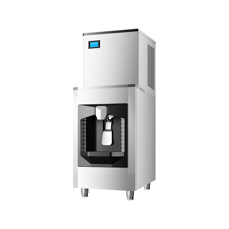 Food qrade 304 Own Control Panel Industrial Commercial ice dispenser machine