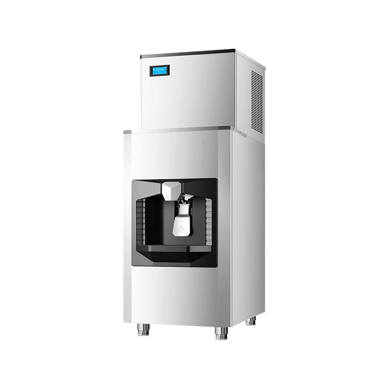 Stainless steel compact mutiunctional ice dispenser machine