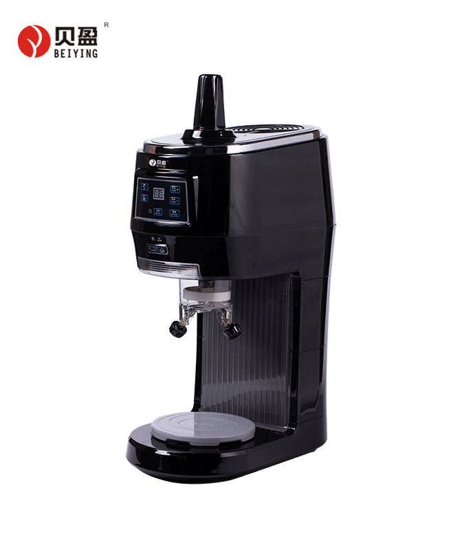 BY-208S-Black Single serving bingsu ice shaver machine for commercial use