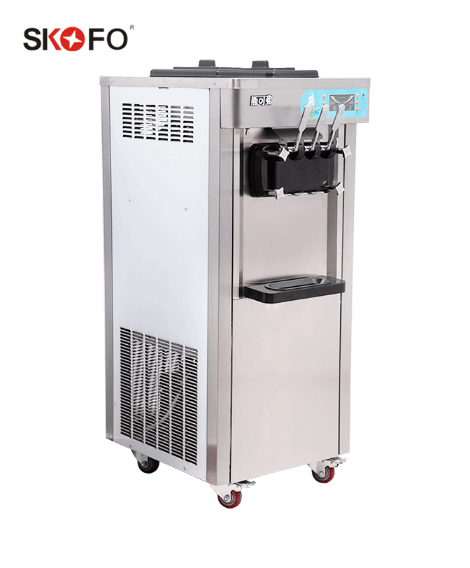 BY-L26-Commercial automatic portable mini softserve cheap ice cream machine home