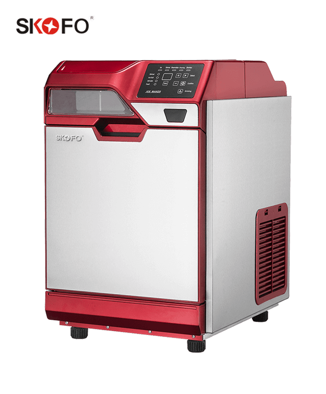 BY-Z45FN-Big capacity cube industrial ice maker with water ice cooler